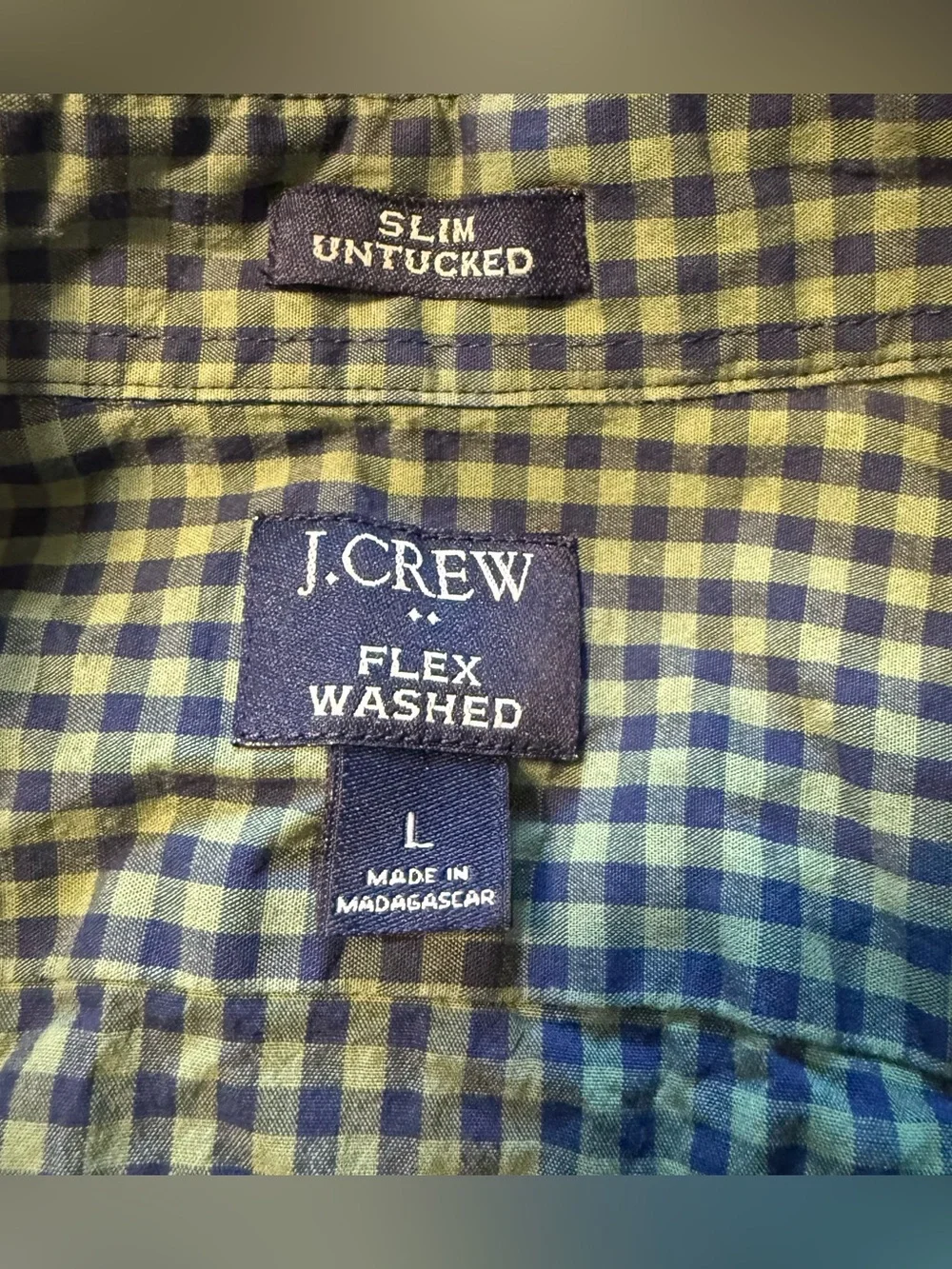 J. Crew lightweight button